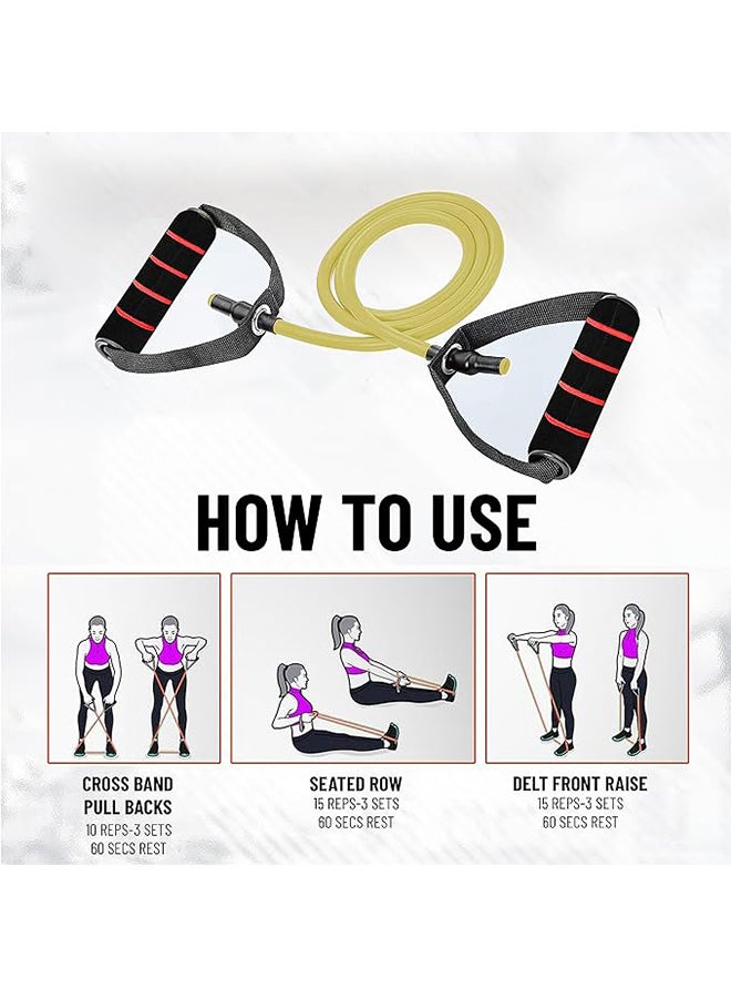 anythingbasic. أنبوب مقاومة للتمارين المنزلية - Image 3