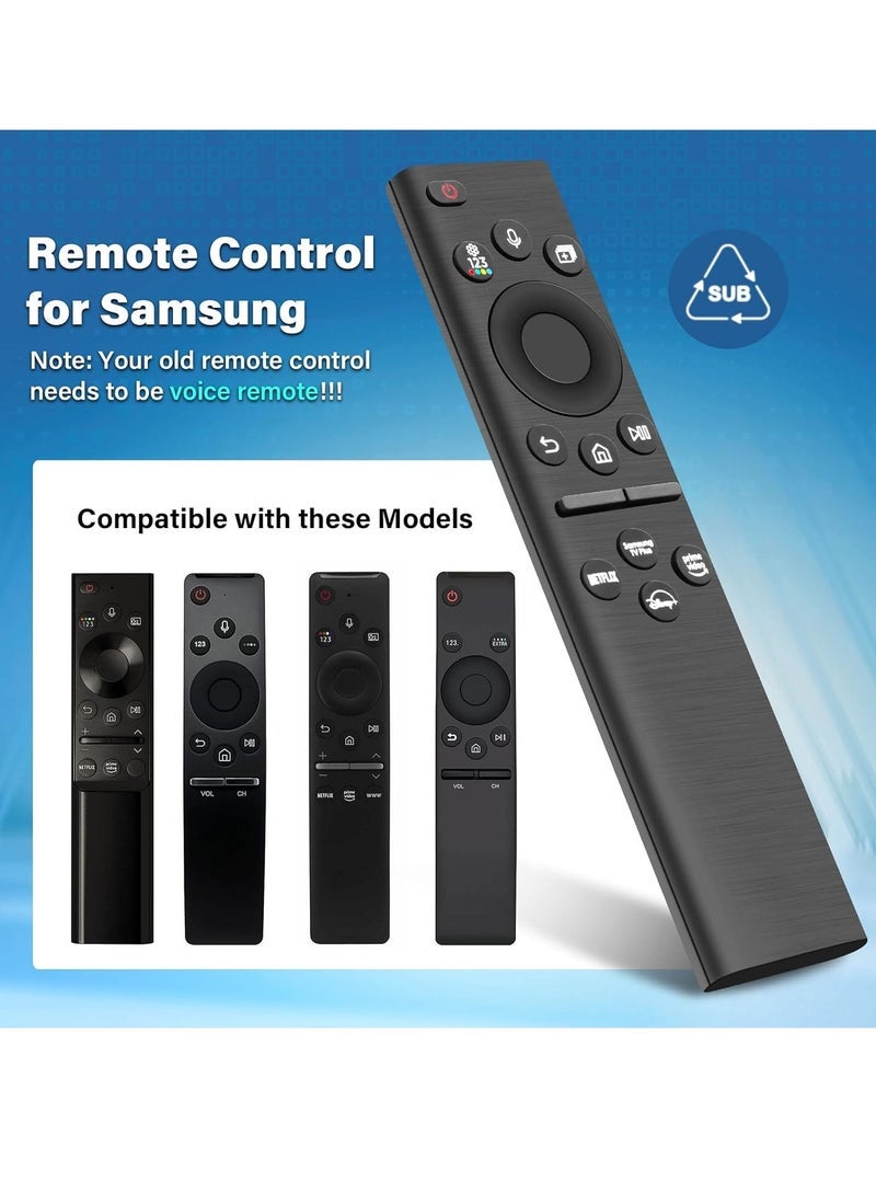 PopZa Smart Remote Control with 4 Customizable Shortcuts for Samsung Neo TVs - Image 3