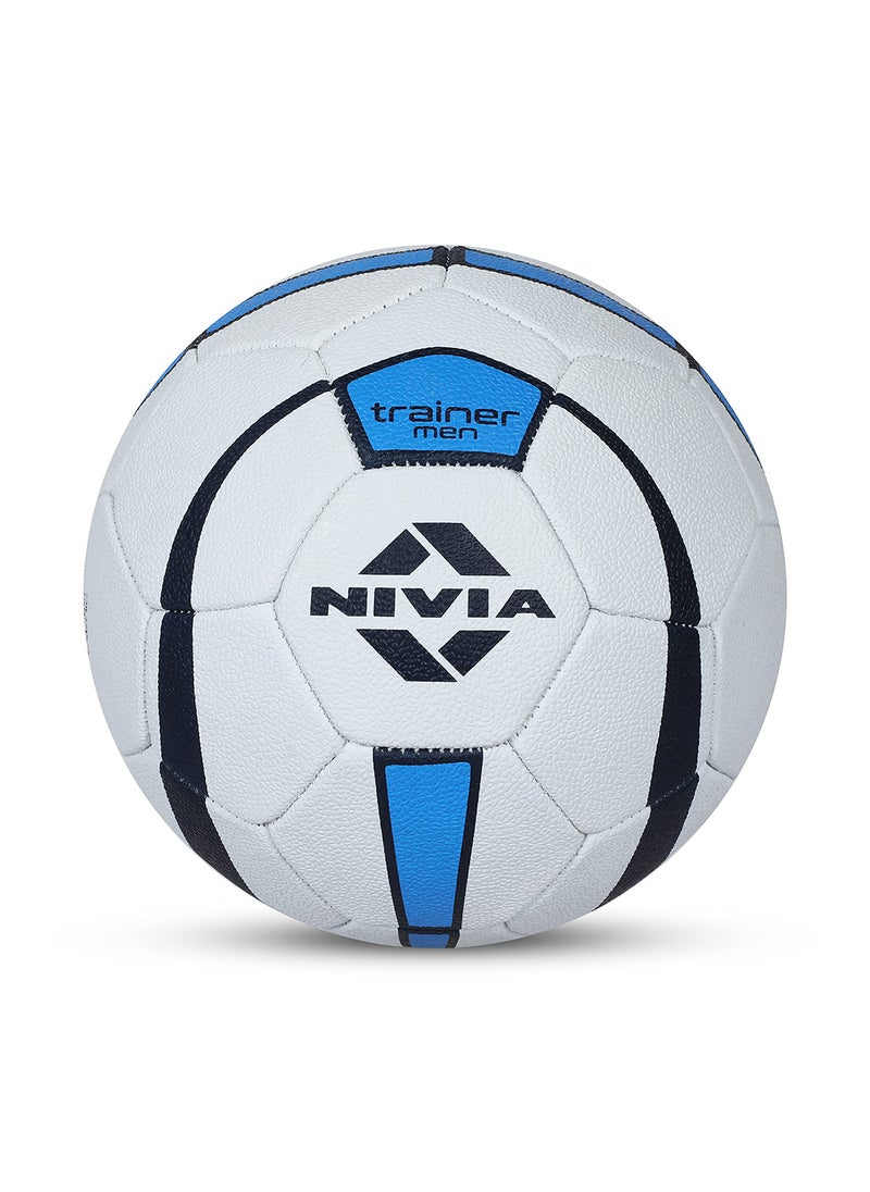 Nivia Trainer Synthetic Handball | Size : 3 | Material : Rubber Hand Stiched | Waterproof | Unisex  - Image 1