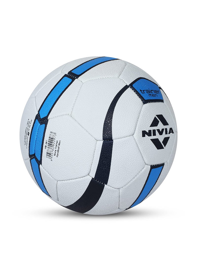 Nivia Trainer Synthetic Handball | Size : 3 | Material : Rubber Hand Stiched | Waterproof | Unisex  - Image 2