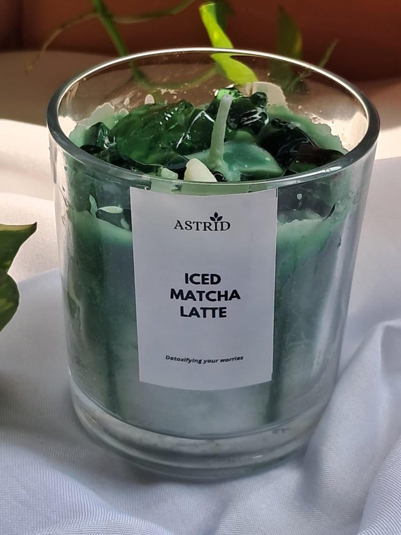 Astrid Aromatherapy Self-Care Festive Glow Gift Box by Astrid | Handmade Gifting | Green Tea Mask, Shampoo bar, Bath Bomb, Handmade Soap - Image 3