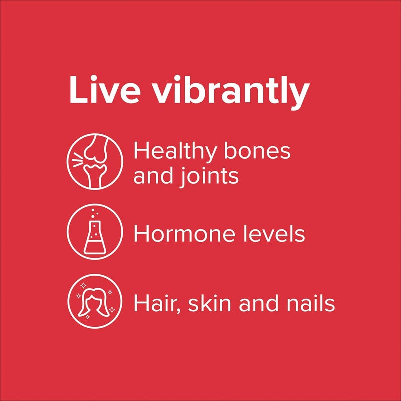 Vibrant Health Boron Vegetarian Support for Joint and Bone Health 60 Capsules - Image 5