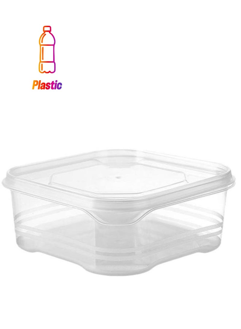 Multifunction Food Fresh Containers, Sealed Storage for Baking Supplies, Fruits, Vegetable, Household Storage Organizer For Refrigerator and Fridge Size: 12cm - Image 1