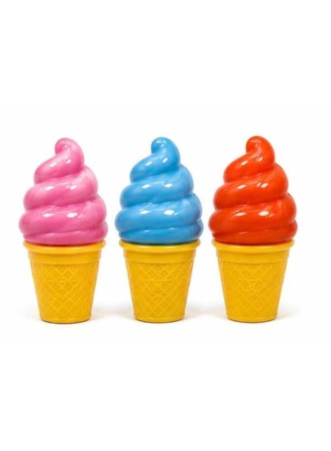 Nee Doh Schylling Nice Cream Cone Squishy Fidget Toy, Soft Sensory Stress Relief, Random Color, Ages 3+ - Image 4