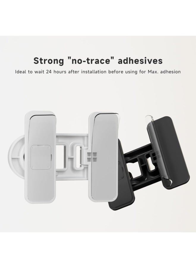 Bukela 2 Pack Child Proof Refrigerator Lock with Sticky Adhesive Pads, kids Safety Locks for Doors, RV Refrigerator, Oven Lock Safety Baby Cabinet Locks, Black - Image 3