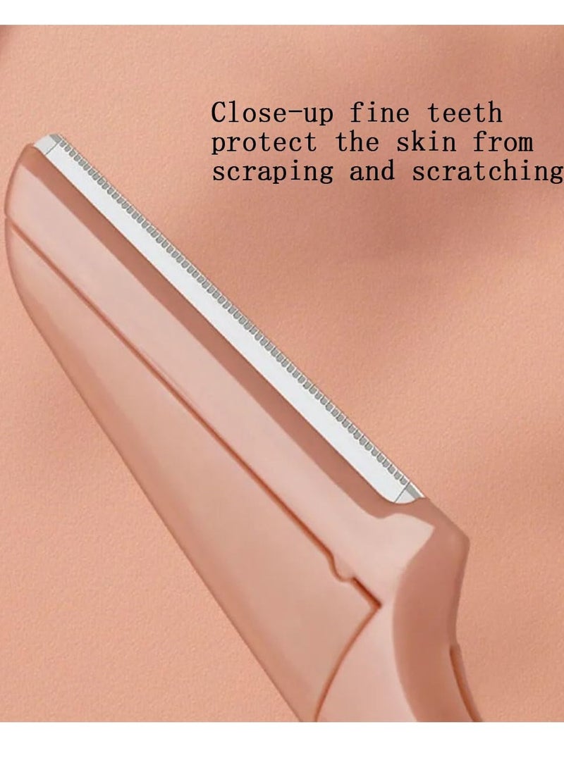 Viedouce 3Pcs Eyebrow Razor,Dermaplane Razor,Face Razors for Women,Dermaplaning Tool for Face  - Image 2