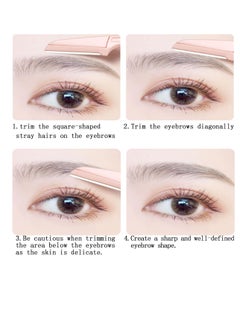 Viedouce 3Pcs Eyebrow Razor,Dermaplane Razor,Face Razors for Women,Dermaplaning Tool for Face  - Image 4