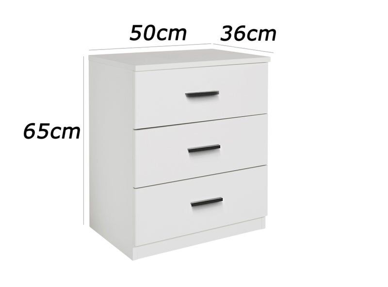 فرنتشر ستور كومود مودرن ام دي اف - ارتفاع 65 سم - عرض 50 سم - عمق 36 سم ، من فرنتشر ستور. - Image 4