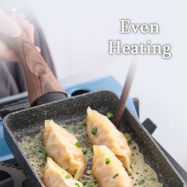 Ciciglow Aluminum Japanese Omelette Pan, Nonstick Pancake Egg Pan, 35.5cm x 13cm / 14.0in x 5.1in - Image 3