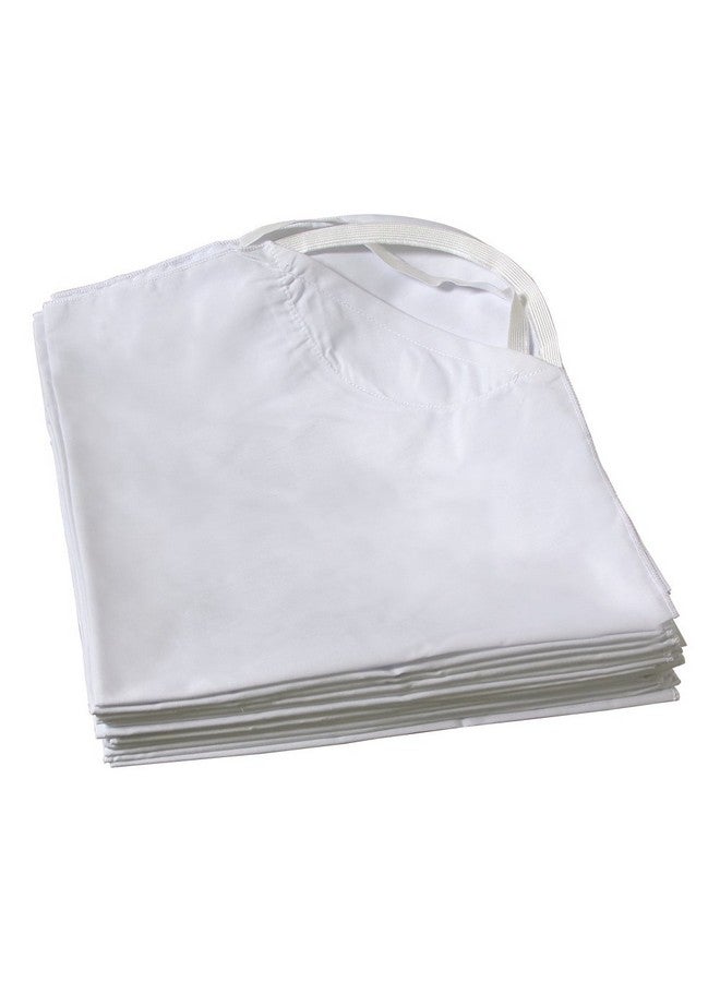 Sprogs Standard Size Daycare Sheets, Soft Fitted Cot Sheets for Preschool and Daycare, Pack of 12, White - Image 2