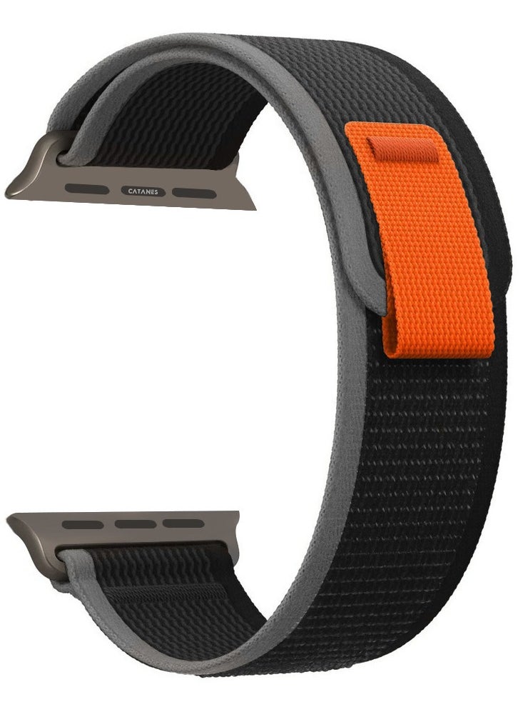CATANES - 4 Packs For Apple iWatch Bands Nylon Alpine and Trail Bands Compatible With Apple iWatch For Men Women Replacement Strap 49mm 45mm 44mm 42mm For iWatch Series Ultra/8/7/6/5/4/3/2/1/SE Multicolour2 - Image 1