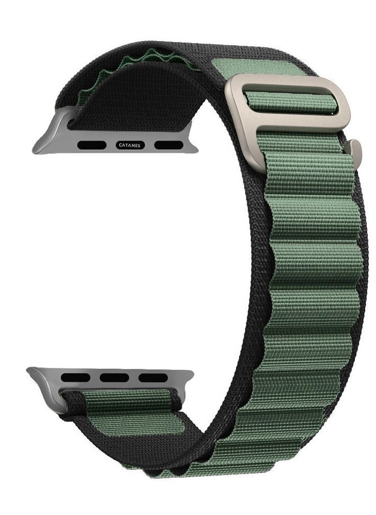 CATANES - 4 Packs For Apple iWatch Bands Nylon Alpine and Trail Bands Compatible With Apple iWatch For Men Women Replacement Strap 49mm 45mm 44mm 42mm For iWatch Series Ultra/8/7/6/5/4/3/2/1/SE Multicolour2 - Image 1