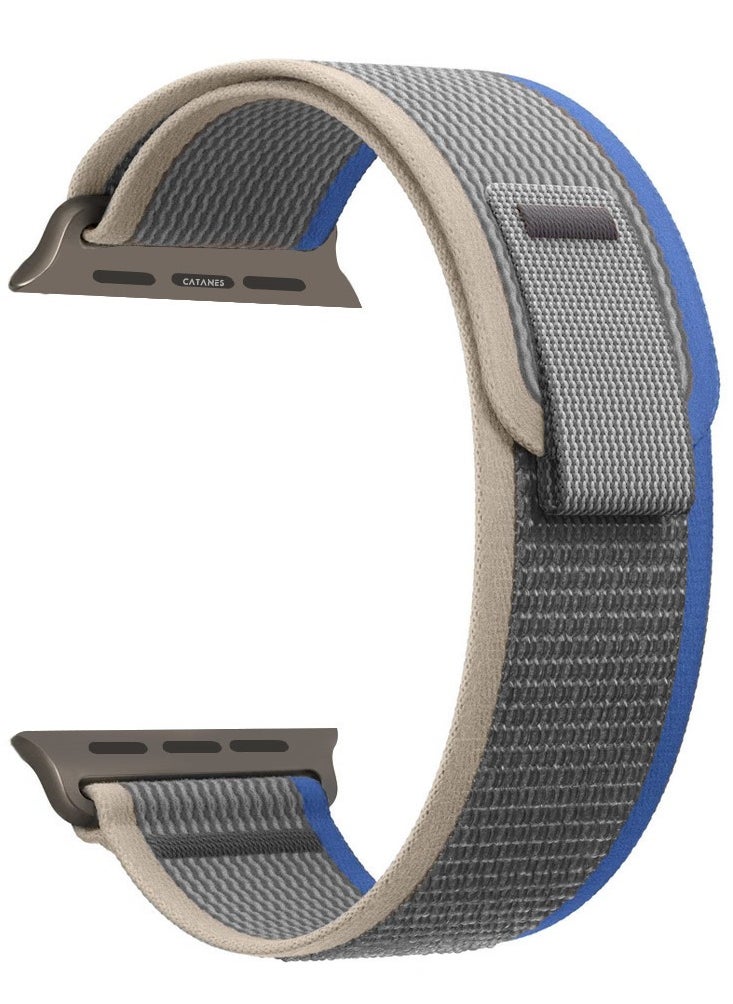 CATANES - 4 Packs For Apple iWatch Bands Nylon Alpine and Trail Bands Compatible With Apple iWatch For Men Women Replacement Strap 49mm 45mm 44mm 42mm For iWatch Series Ultra/8/7/6/5/4/3/2/1/SE Multicolour2 - Image 1