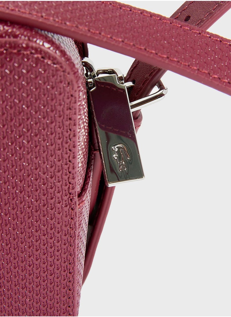 LACOSTE - Zip Through Crossbody - Image 1
