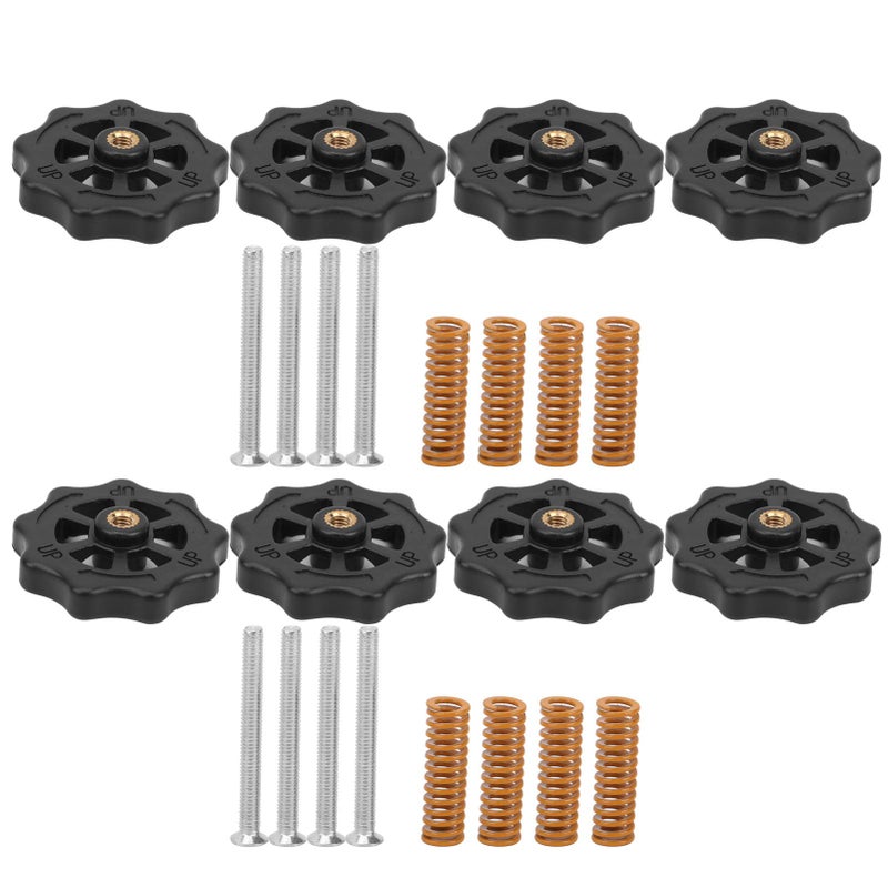 مجموعة تسوية السرير المسخن برغي صامولة M4 ونابض لـ CR 10 و CR 10s و Ender 3 - Image 2