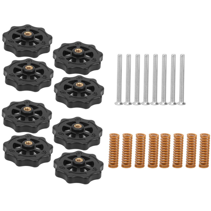 مجموعة تسوية السرير المسخن برغي صامولة M4 ونابض لـ CR 10 و CR 10s و Ender 3 - Image 5