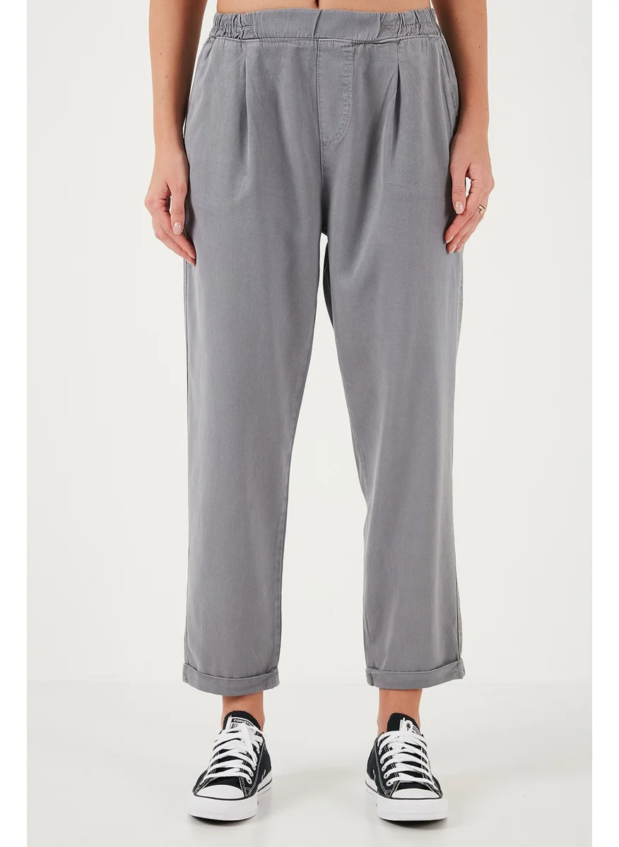 Lela Slim Fit Normal Waist Straight Leg Trousers Women's Trousers 668YP5372