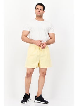 adidas Originals Men Sportswear Fit Outdoor Shorts, Yellow  - Image 4