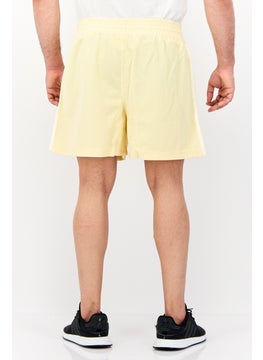 adidas Originals Men Sportswear Fit Outdoor Shorts, Yellow  - Image 3