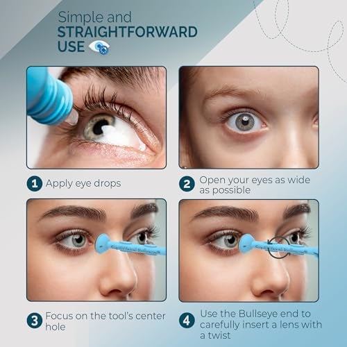 OptiWand Trial Pack Portable Soft Contact Lens Insertion & Removal Tools - Silicone Rubber Eye Lens Inserter & Remover Device with Pincher End & Finger Grips - Safe & Easy to Use - Image 2