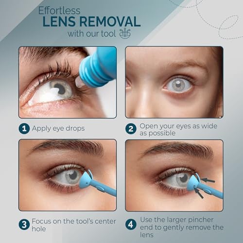 OptiWand Trial Pack Portable Soft Contact Lens Insertion & Removal Tools - Silicone Rubber Eye Lens Inserter & Remover Device with Pincher End & Finger Grips - Safe & Easy to Use - Image 4