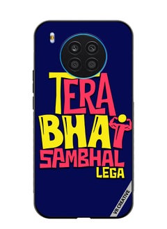 VR CREATIVE Protective Case Cover For Honor 50 Lite Tera Bhai Sambhal Lega Hindi Quots Design Multicolour 