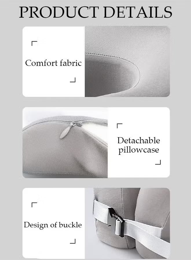 U-Shaped pillow,Office Neck Protection Sleeping Pillow,U-Shaped Pillow Travel Pillow,Office Neck Protection Sleeping Pillow,Memory foam student sleeping and desk specific nap pillow,Occipital neck and head support occipital memory foam occipital travel neck - Image 3