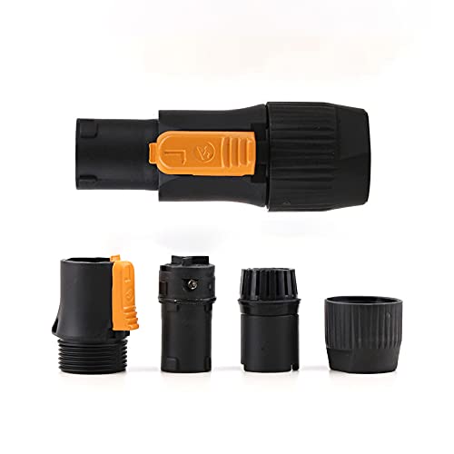 BESCOOS Toronce PowerCon True Waterproof Locking PowerCon 20A Outdoor Protection IP65 Chassis Connectors (SAC3MX_4 Pack) - Image 4