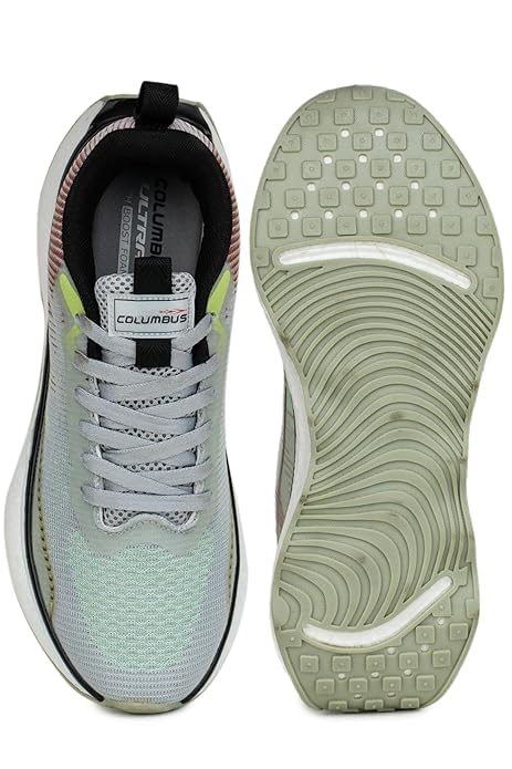 Columbus META-03 Sports Shoes - Running, Walking, Training, Gym for Men's Outdoors for Men (Grey) - Image 5