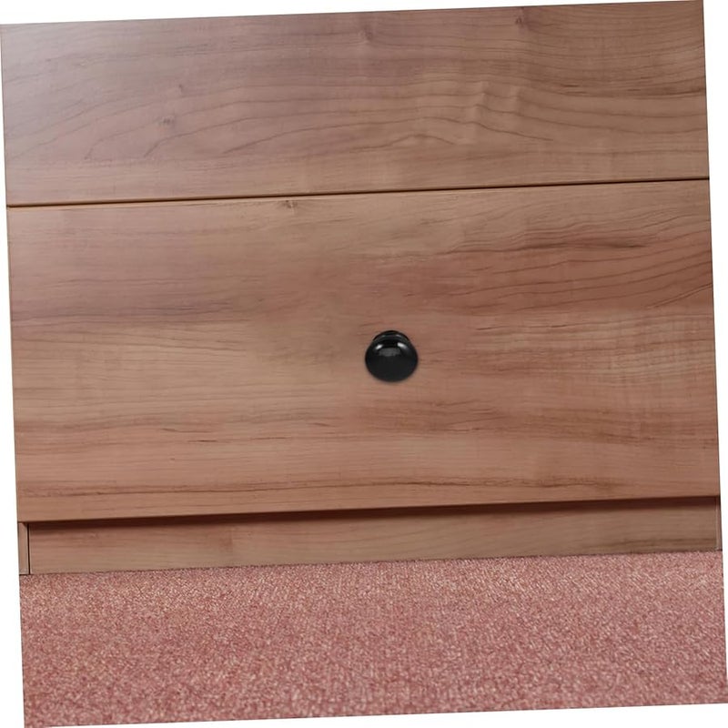 30pcs Natural Wood Mushroom Cabinet Knobs Drawer Pulls Single Hole Dresser Handles With Screws - Image 5