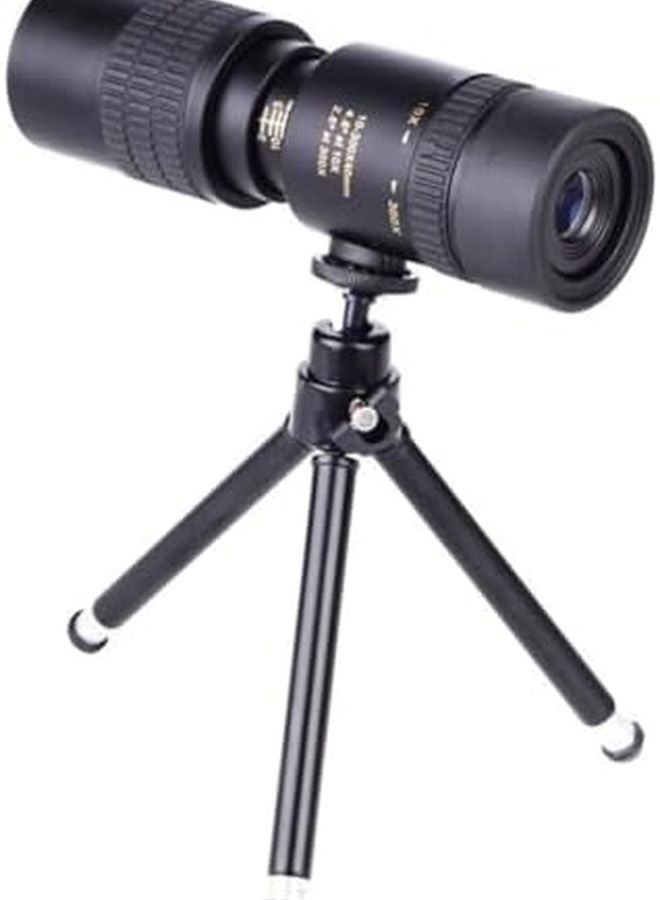 تلسكوب أحادي العين 10-300x تكبير عالي الدقة مع حامل هاتف محمول، متنقل للتخييم - Image 5