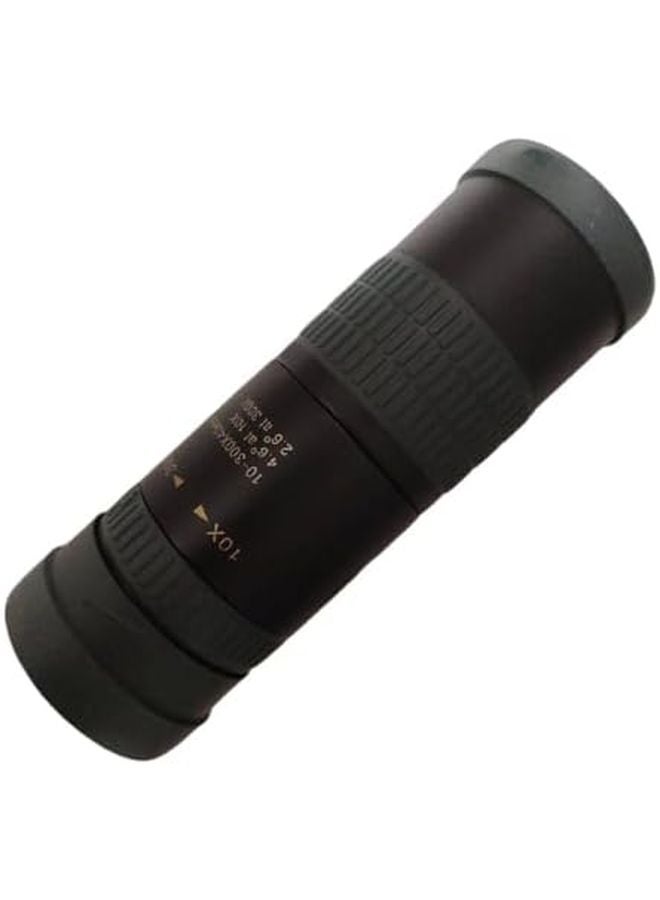 تلسكوب أحادي العين 10-300x تكبير عالي الدقة مع حامل هاتف محمول، متنقل للتخييم - Image 1
