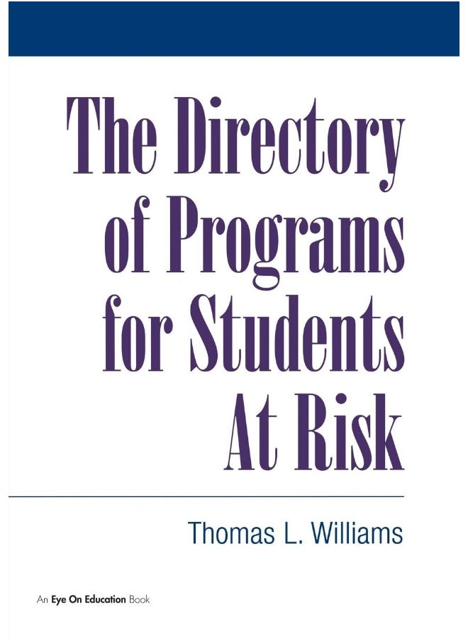 Directory of Programs for Students at Risk 