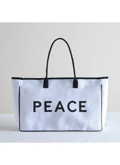 Fun Living Peace Tote Bag 51 x 32 x 10 cm - pzsku/ZAB4A440C43ECE929F070Z/45/_/1731407879/0310556b-cb5b-4d73-bdf8-cb49ed994894