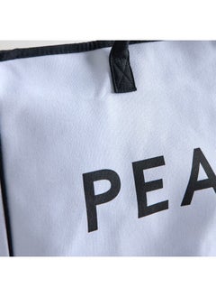 Fun Living Peace Tote Bag 51 x 32 x 10 cm - pzsku/ZAB4A440C43ECE929F070Z/45/_/1731407896/a523b39b-0410-43c9-b923-41454acdbf3e