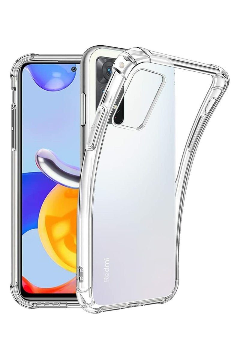 Transparent TPU Case For Xiaomi Redmi 10 Soft Silicon Cover Ultra Thin Clear Phone Back Case - Image 1