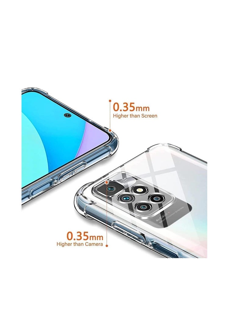 Generic Transparent TPU Case For Xiaomi Redmi 10 Soft Silicon Cover Ultra Thin Clear Phone Back Case  - Image 2