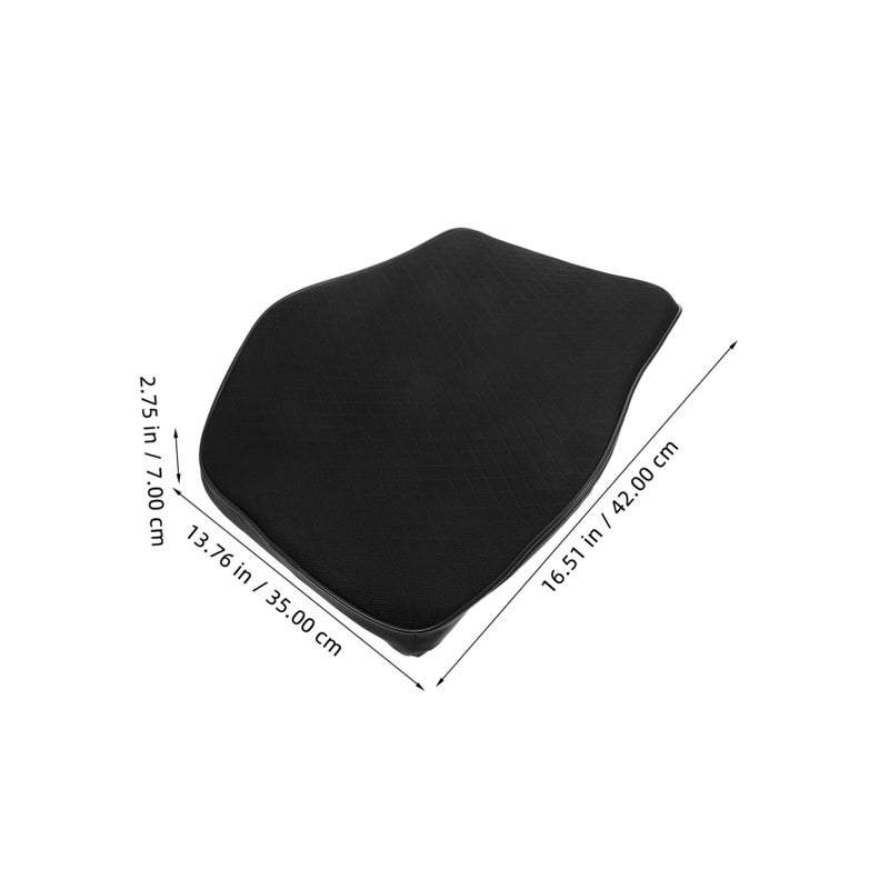 Ergonomic Car Lumbar Support Pillow Neck Rest Cushion 42X35X7CM For Long Travel Driving - Image 4