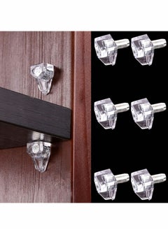 Y&D Plastic Shelf Pins, 100 Pieces 5mm Clear Pegs for Shelves, Cabinet Support Replacement Kitchen Furniture Book Shelves  - Image 5