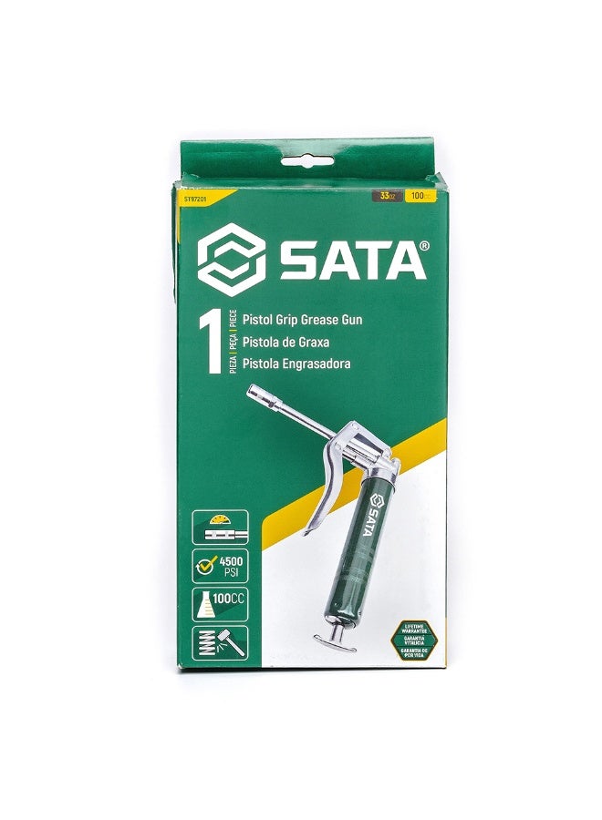 SATA ST97201 Pistol Grip Grease Gun 100cc - Image 2