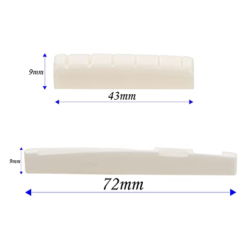 Yootones Acoustic Guitar Bridge Pins Puller, Guitar Pulling Remover, Bridge Extractor Tool with Guitar Saddle Nut & 24 Pack Guitar Bridge Pins Compatible with DIY Guitar Accessories - Image 3