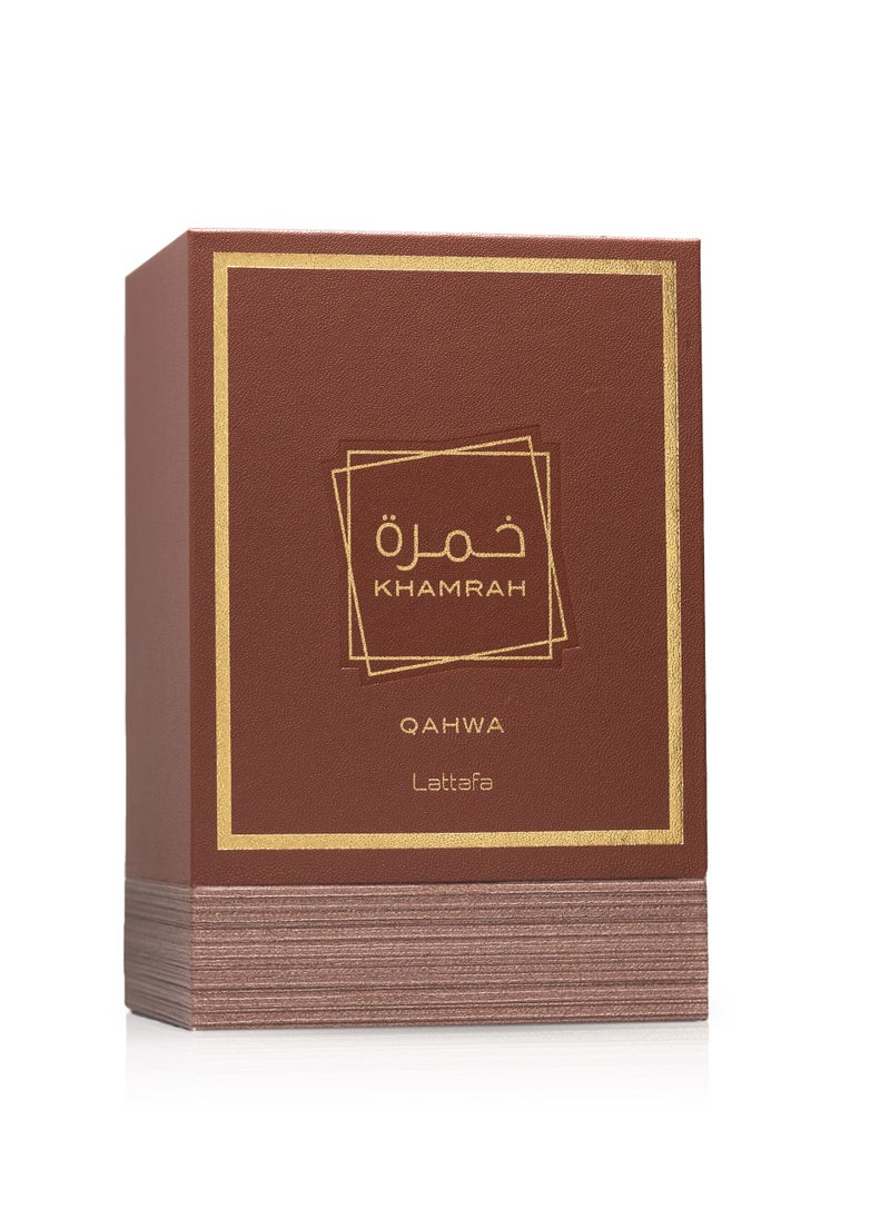 Lattafa Khamrah Qahwa Eau De Perfume 100ml  - Image 1