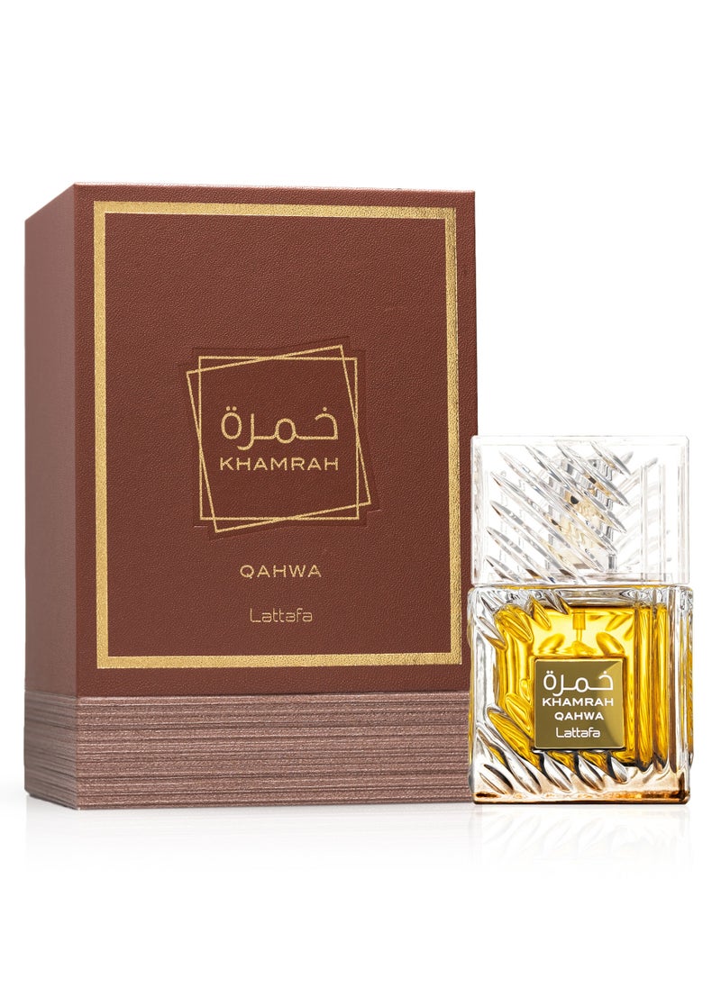 Lattafa Khamrah Qahwa Eau De Perfume 100ml  - Image 2