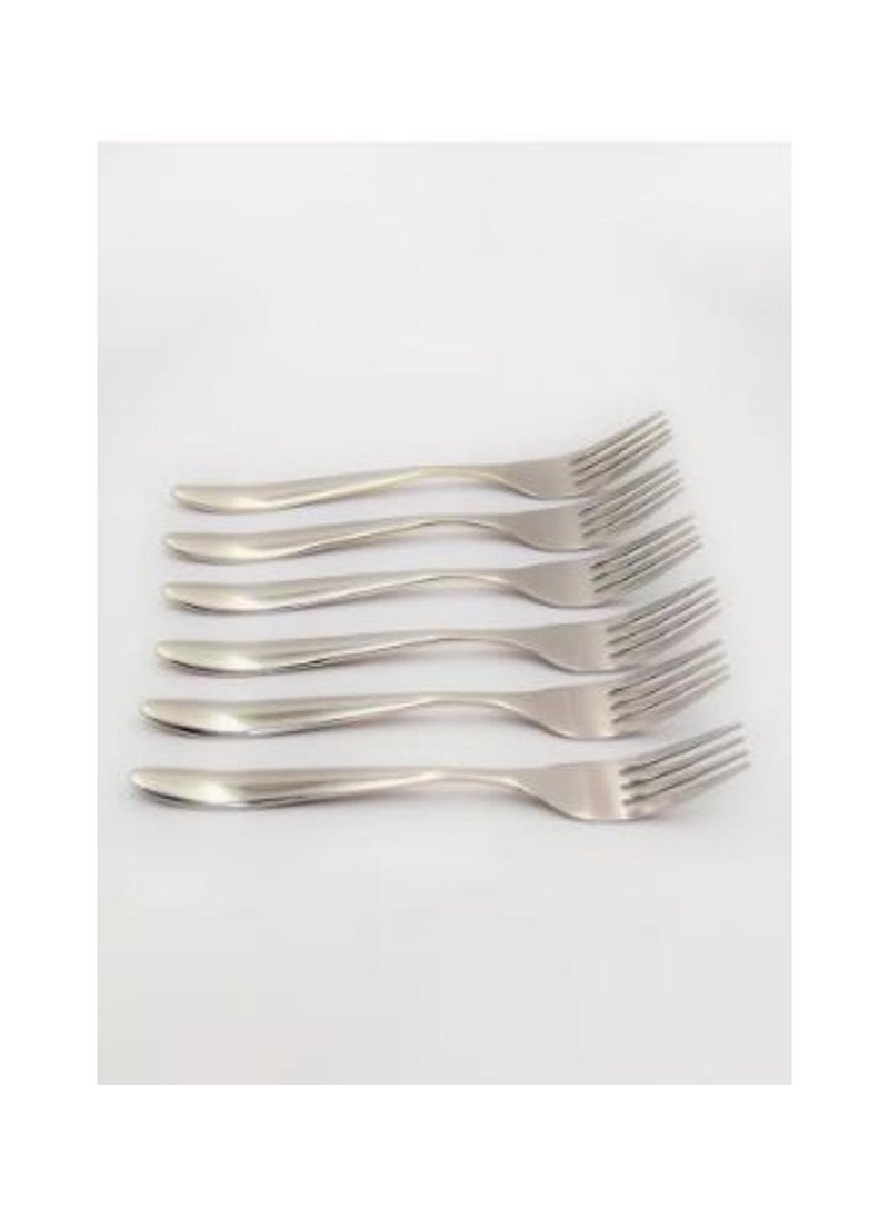 DUNISO - 24PCS Silver Flatware Set with Storage Box, Food-Grade Stainless Steel Utensil Set, Service for 6,Mirror Polished Include Knives Forks Spoons Tableware Cutlery Set,Dishwasher Safe - Image 1