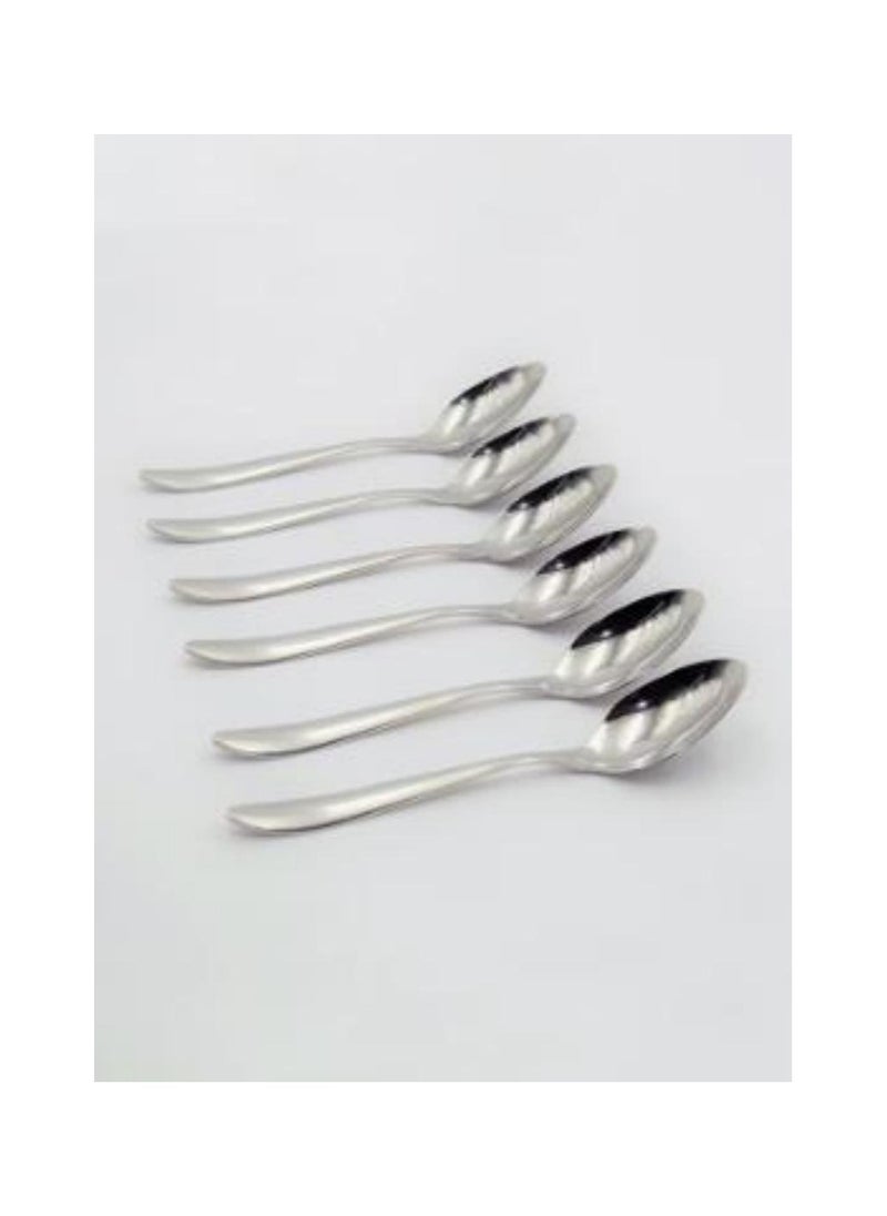DUNISO - 24PCS Silver Flatware Set with Storage Box, Food-Grade Stainless Steel Utensil Set, Service for 6,Mirror Polished Include Knives Forks Spoons Tableware Cutlery Set,Dishwasher Safe - Image 1