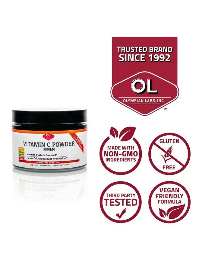 Olympian Labs Concentrated Vitamin C Powder, 1000mg 275 Servings, Immune System Support, Natural Antihistamine, Powerful Antioxidant  - Image 3