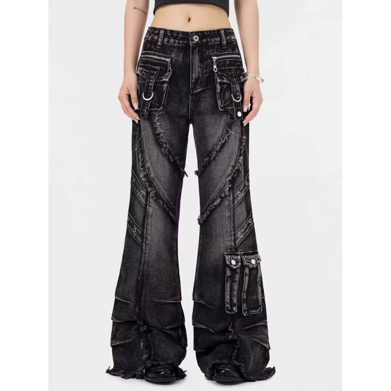 Unisex Casual Daily Denim Jeans - Image 1
