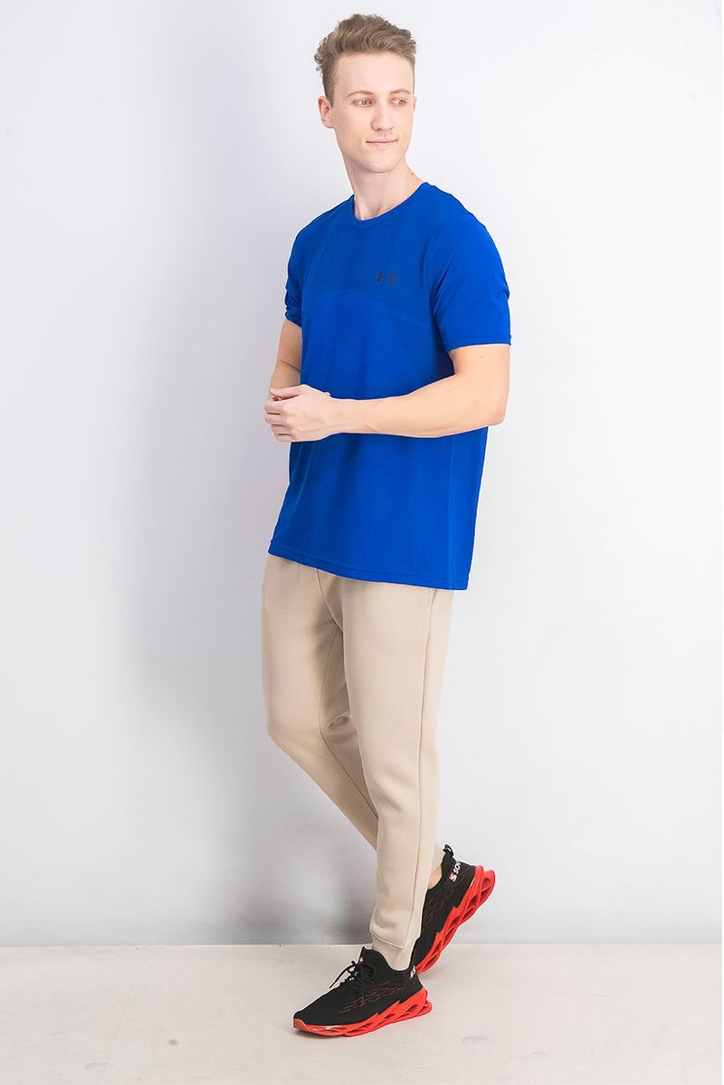 Champion Men Sportswear Fit Short Sleeves Training T-shirt, Blue - Image 2