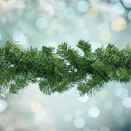 Evisha Christmas Tree Garland, 3 Metre Green Pine Artificial Garland, Holiday Home Decor - Image 3