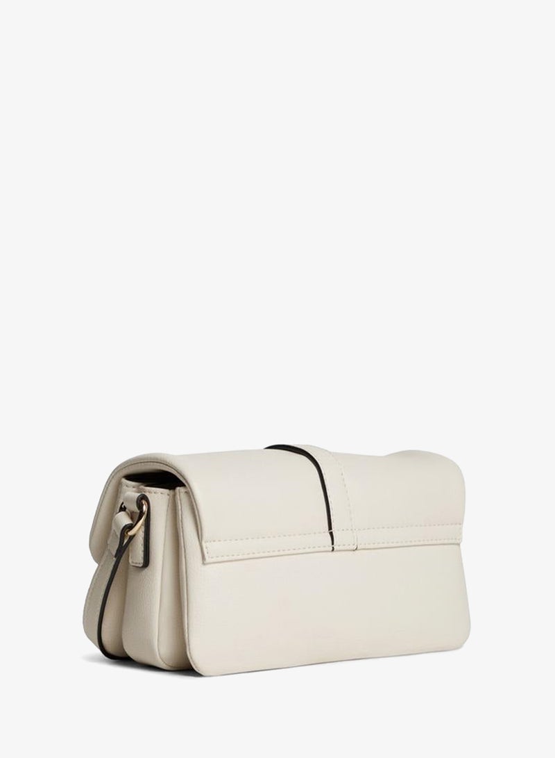 TOMMY HILFIGER TH Monogram Flap Closure Crossbody Bag - Image 4